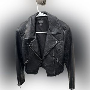 Synthetic Leather Jacket
